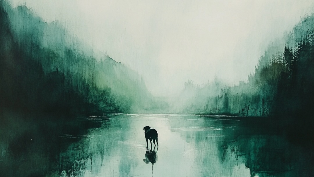 未名湖的落水狗